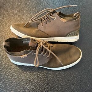 Saola Cork Sole Brown Men’s Shoes size 10